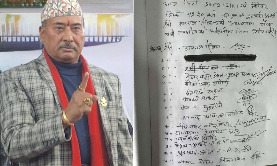 राप्रपा काठमाडौंमा ठूलो धक्का, जिल्ला अध्यक्षसहित १०७ जनाको सामूहिक राजीनामा
