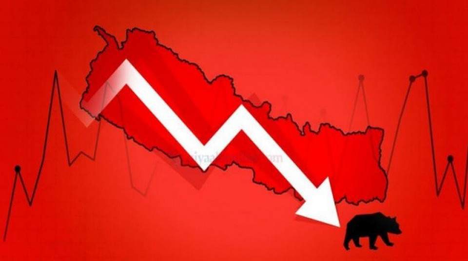 चार महिनामा नेप्से परिसूचक ८.४०% ले घट्यो, विशाल बजार र साल्ट ट्रेडिङका लगानीकर्ताले सर्वाधिक गुमाए