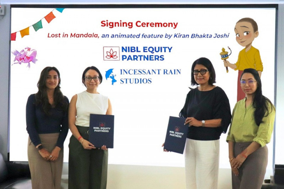 नेपालको पहिलो एनिमेटेड फिचर चलचित्र ‘लस्ट इन मण्डला’मा एनआईबीएल इक्विटी पार्टनर्सको १० करोडसम्म लगानी
