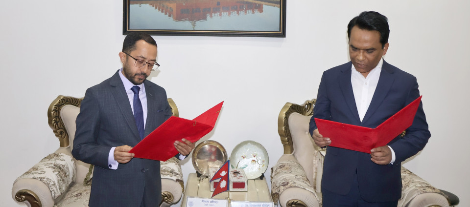 किरण पण्डितद्वारा डेपुटी गभर्नर पदको शपथ, सेवा प्रवेशको २० वर्षमै उच्च पद