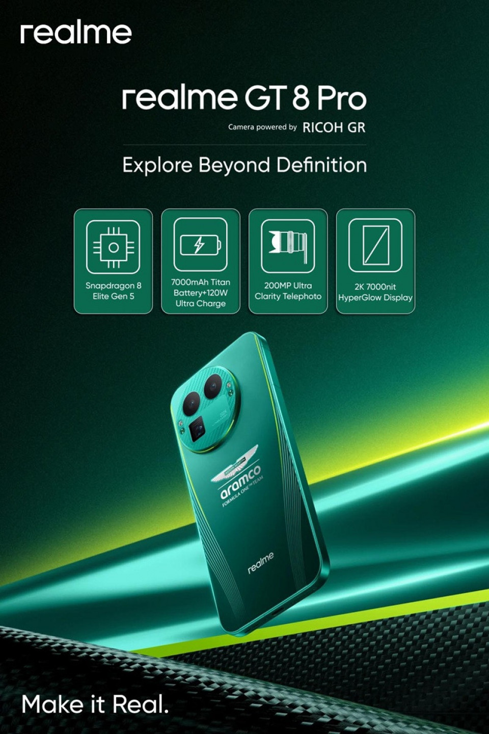 रियलमी जीटी ८ प्रो सिरिज नेपालमा सार्वजनिक, मूल्य कति ?
