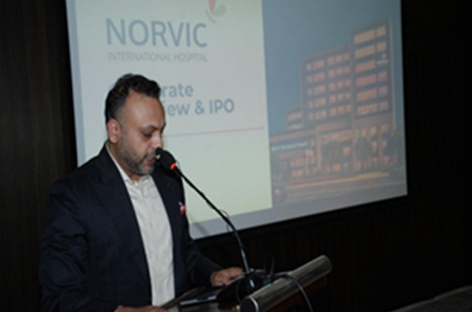 नर्भिक इन्टरनेशनल हस्पिटलको आईपीओ निष्काशनसम्बन्धी ‘रोड शो’ सम्पन्न