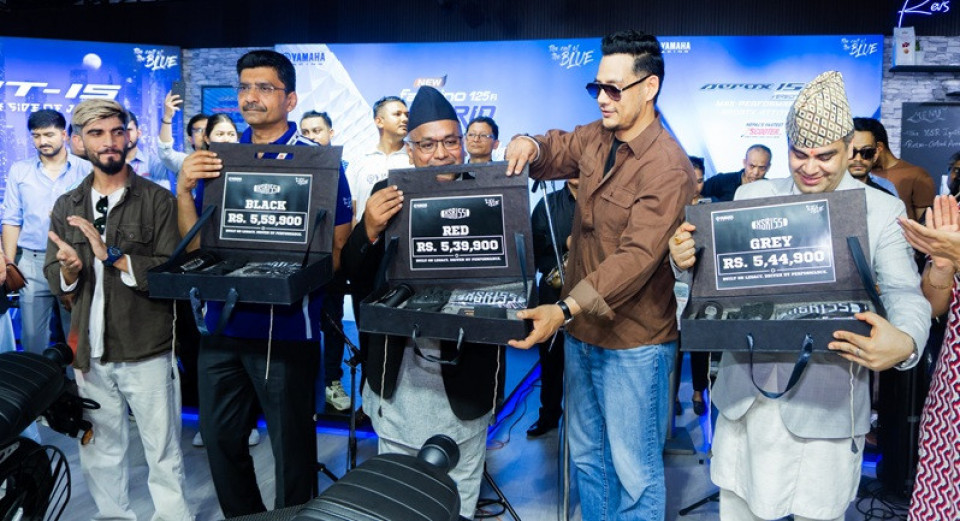 नाडा अटो शोमा यामाहाको दबदबा, ‘XSR155’ का ४२८ बुकिङ