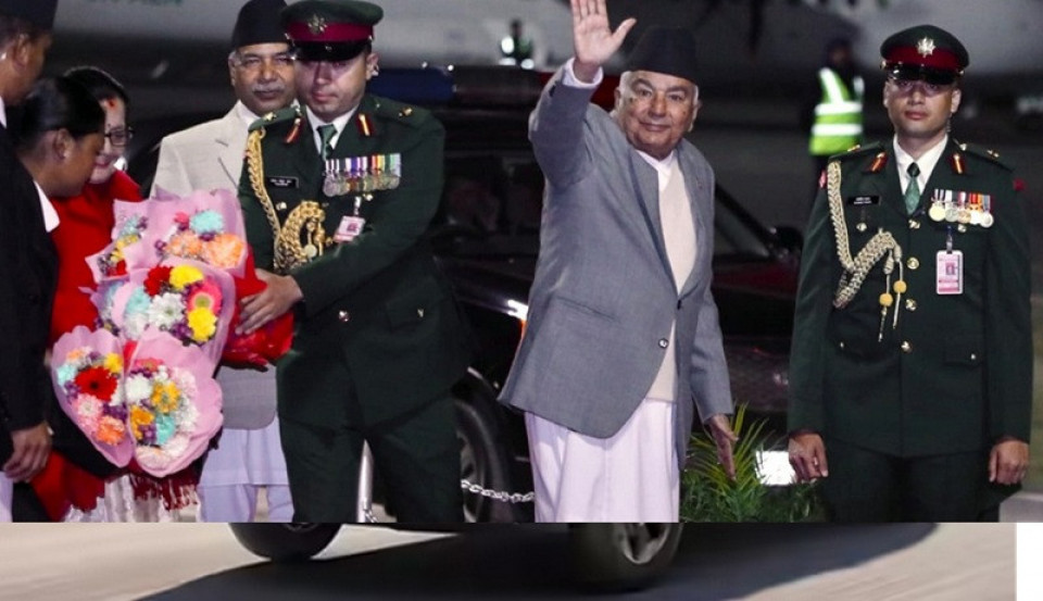 राष्ट्रपति पौडेल जापान भ्रमणमा