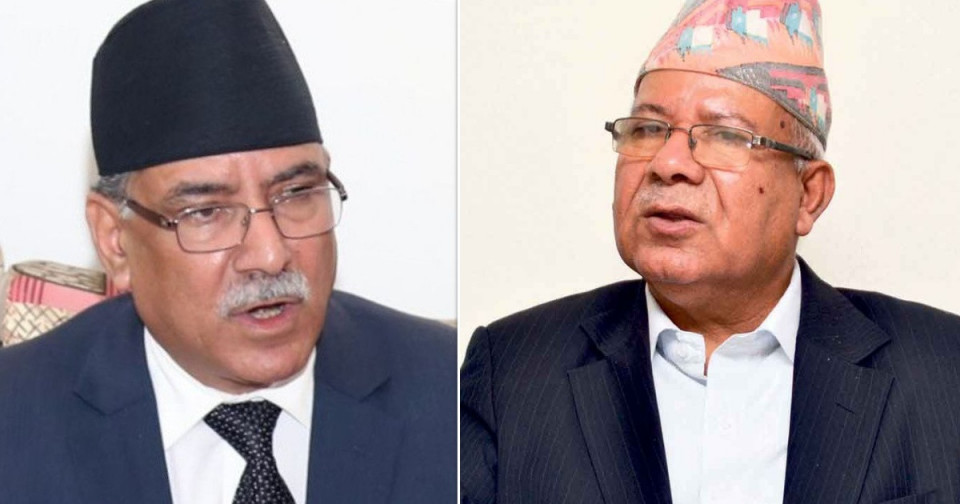 माधव नेपालसँग छलफलपछि प्रचण्डले प्रदेश सरकारबारे निर्णय लिने