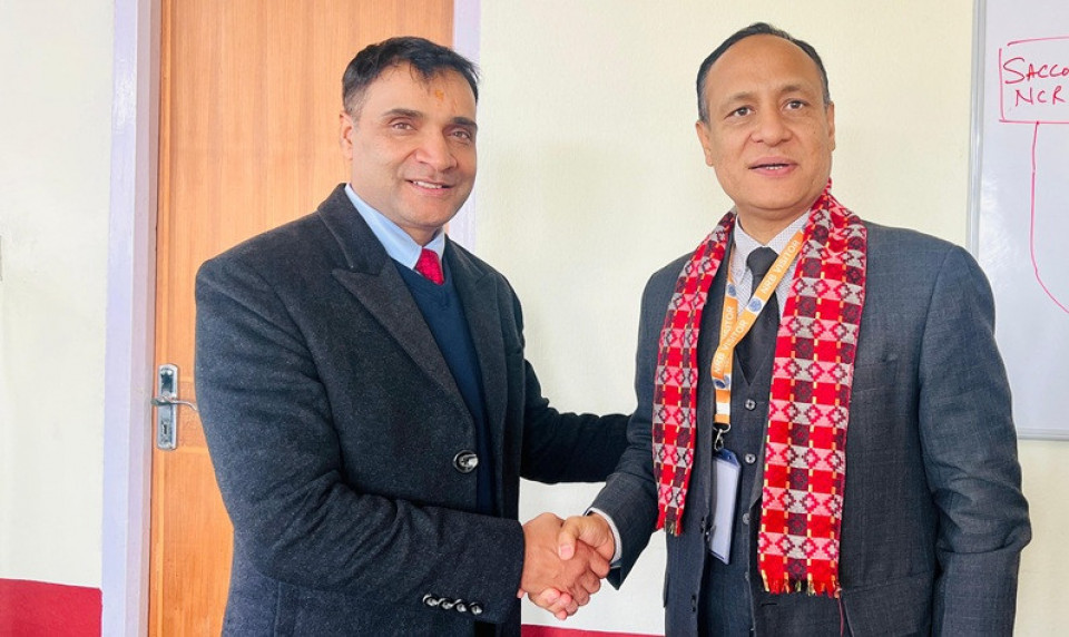 मेरोमाइक्रोफाइनान्सको अध्यक्षमा पाँडे पुनः नियुक्त, राष्ट्र बैंकबाट सपथ ग्रहण