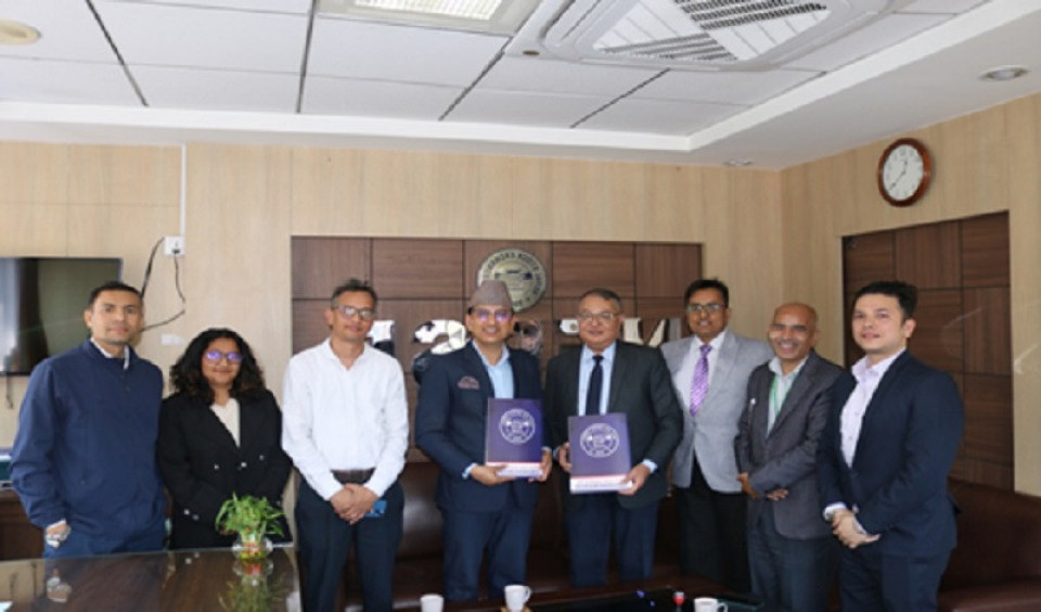 नेप्से र टाइम फर्मास्युटिकल्सबीच शिलबन्दी बोलपत्र सञ्चालन सम्झौता