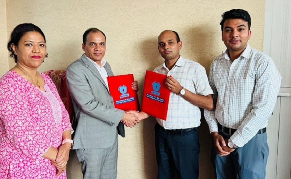 नेपाल एसबिआई मर्चेण्ट बैंकिङ र पिपुल्स डेन्टल कलेज एण्ड हस्पिटलबीच व्यवसायिक सम्झौता