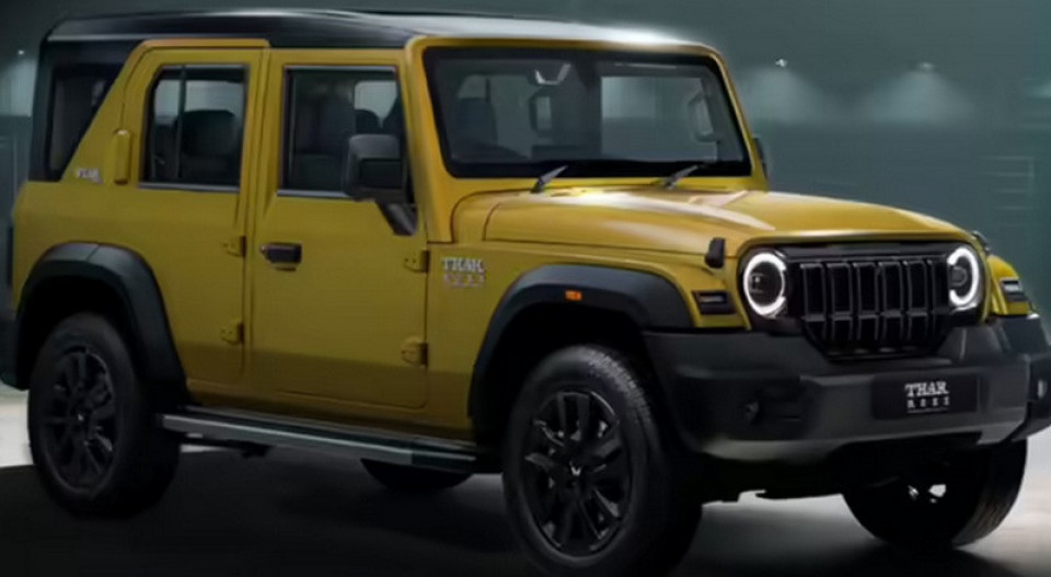 महिन्द्राले लञ्च गर्यो Thar ROXX STAR एडिशन, यस्तो छ मूल्य र फिचर्स