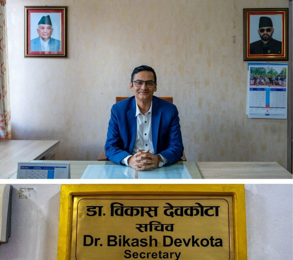 स्वास्थ्य मन्त्रालयको प्रशासनिक संरचना एकीकृत गरिँदै, सचिव देवकोटा नयाँ कार्यकक्षमा स्थानान्तरण