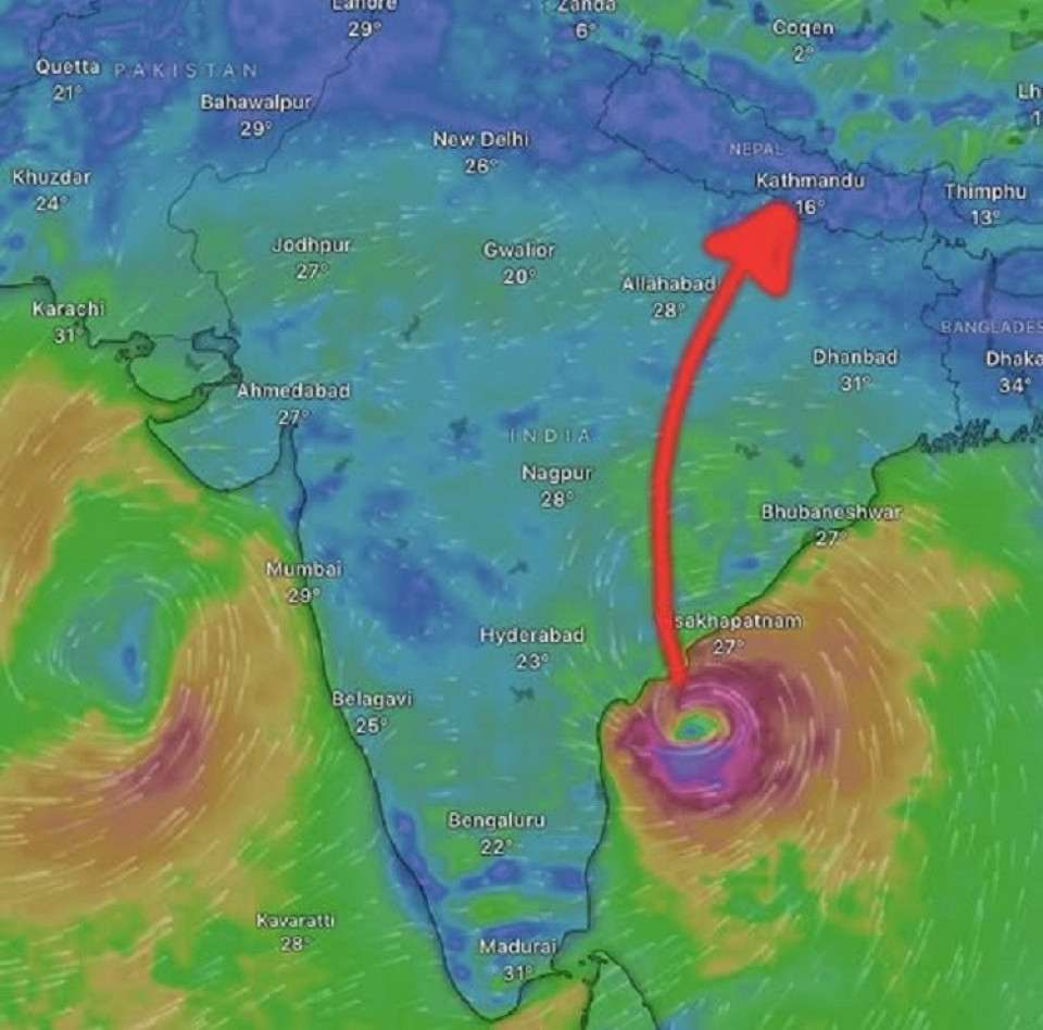 बिहिबारदेखि पुनः भारी वर्षा तथा हिमपातको सम्भावना, यी क्षेत्र हुनेछन् बढी प्रभावित