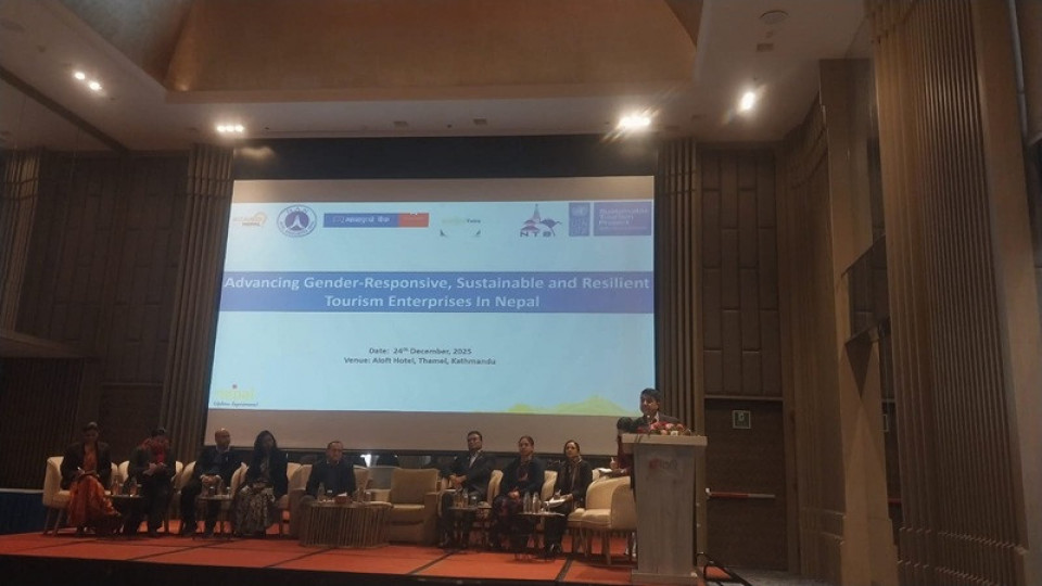 लैङ्गिक उत्तरदायी र दिगो पर्यटन प्रवर्द्धनका लागि काठमाण्डौमा उच्चस्तरीय नीतिगत संवाद
