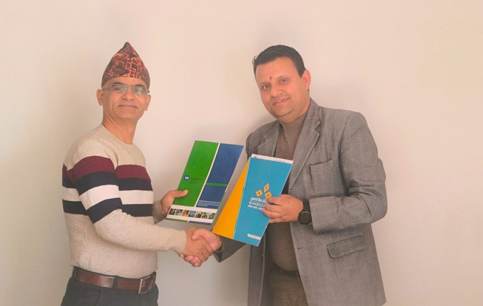 कुमारी बैंक र वीनरक इन्टरनेशनलबीच उद्यलमशिलता सुदृढिकरणका लागि सम्झौता